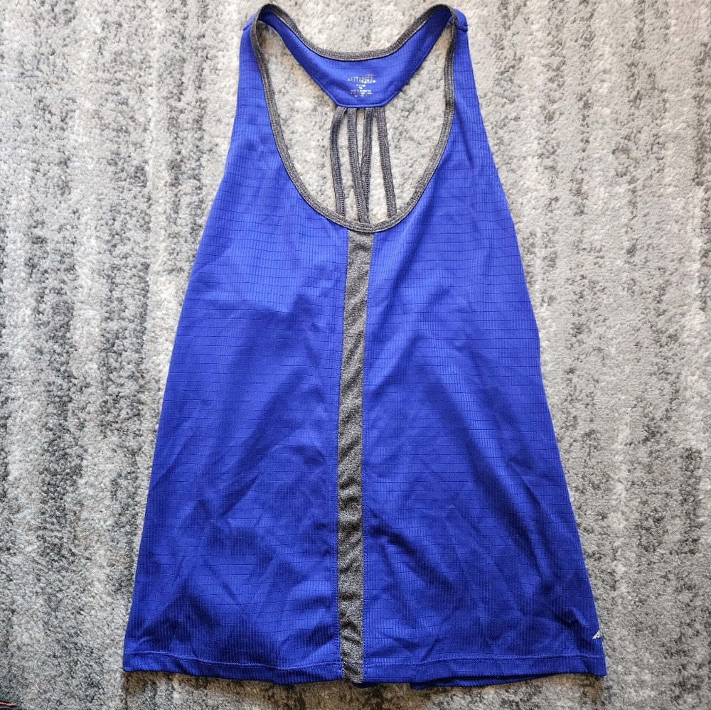 Avia Athletic Blue & Grey Tank Top, Size XL